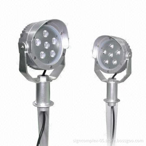 12W LED Garden Lights with 344lm Light Output and IP67 Waterproof